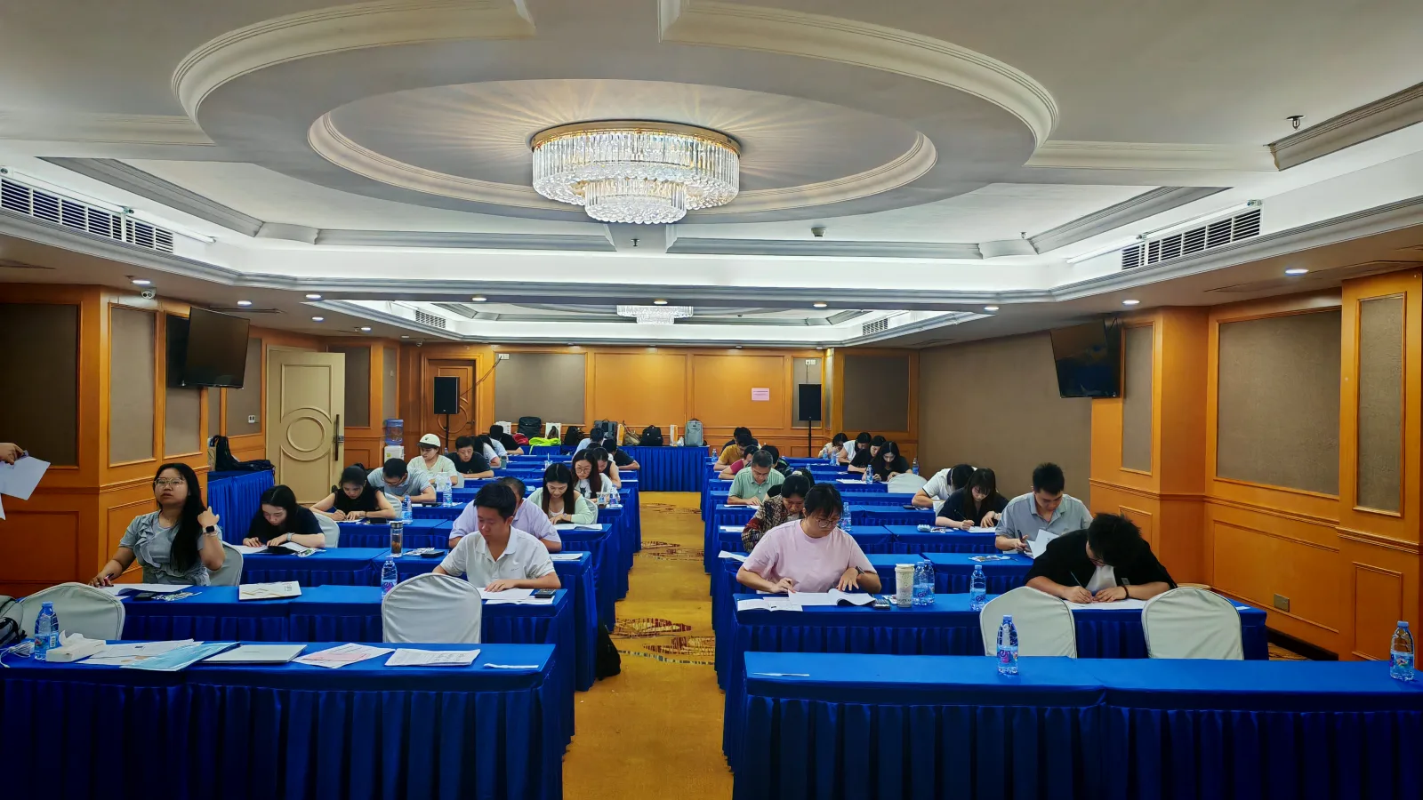 众智商学院广州CPPM线下培训与考试现场