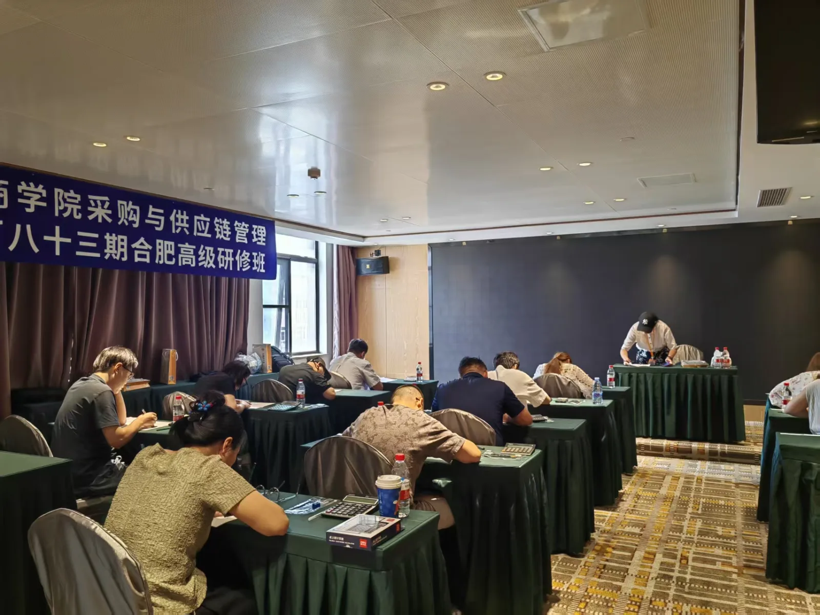 众智商学院合肥CPPM线下培训与考试现场