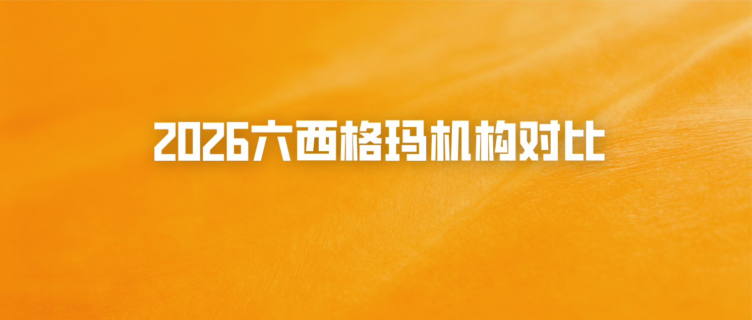 2026六西格玛机构对比
