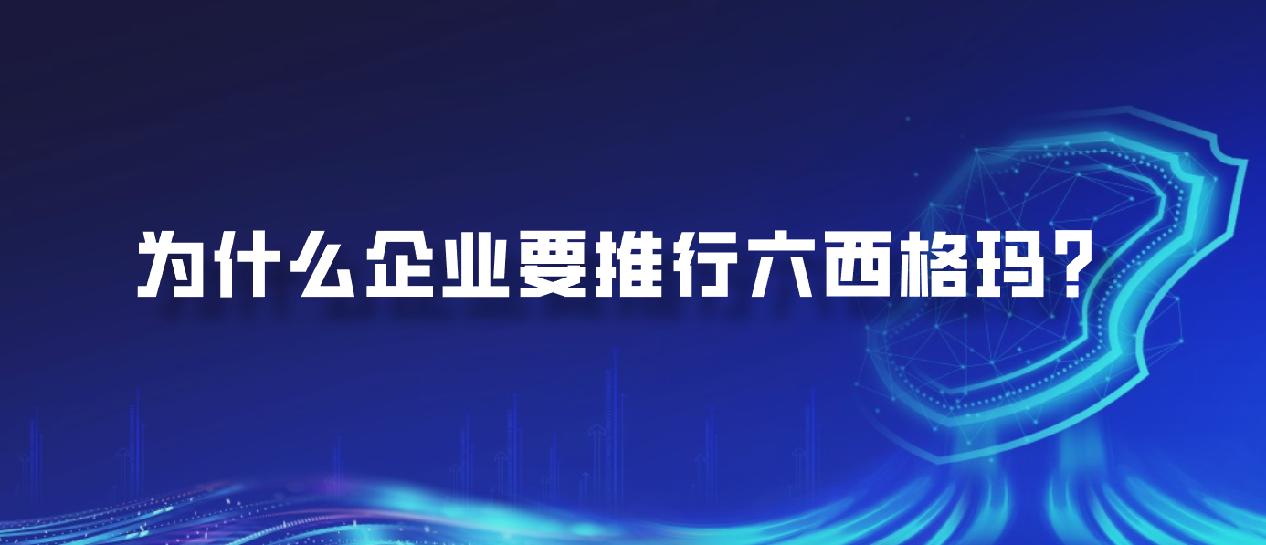 为什么企业要推行六西格玛？