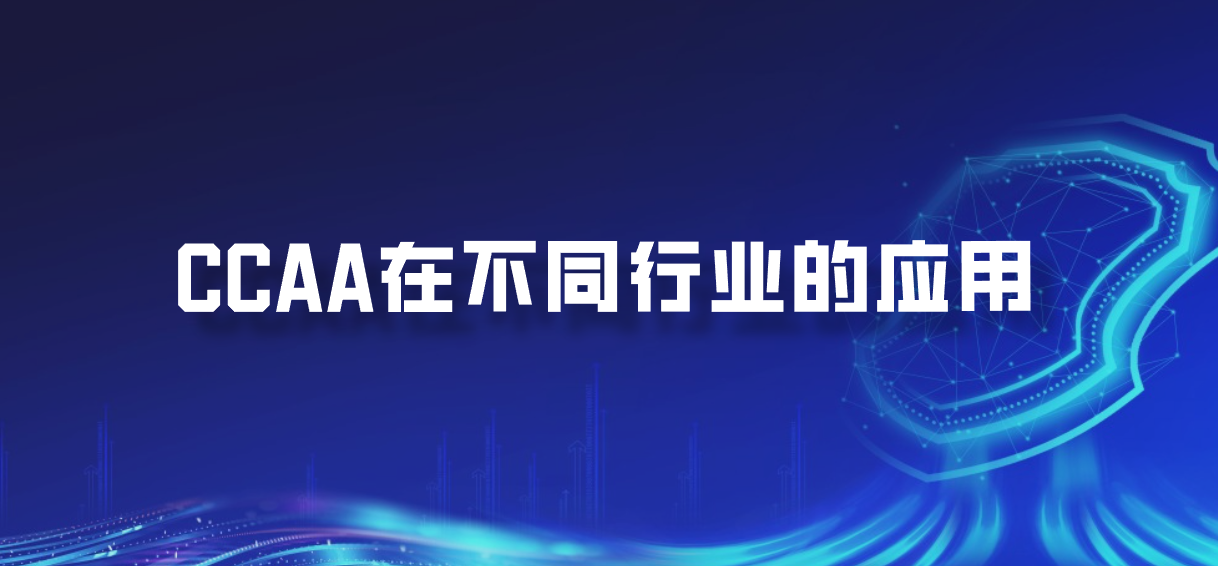 CCAA在不同行业的应用