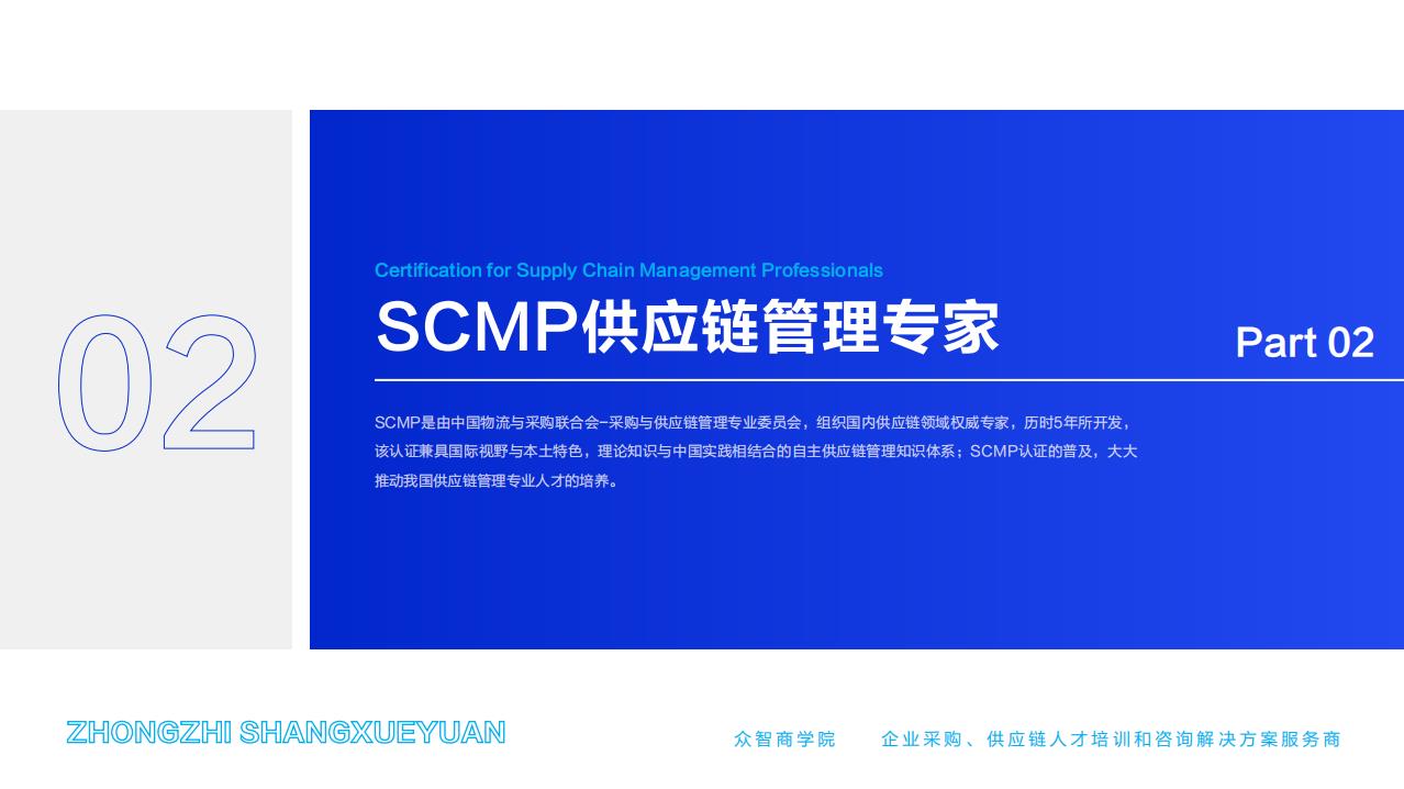 SCMP供应链管理专家